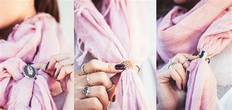 scarf rings how to use